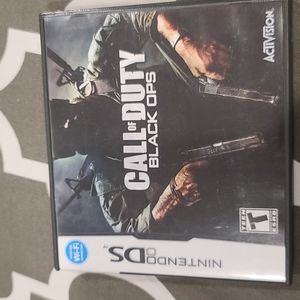 Nintendo DS Call of Duty: Black Ops - Black and White